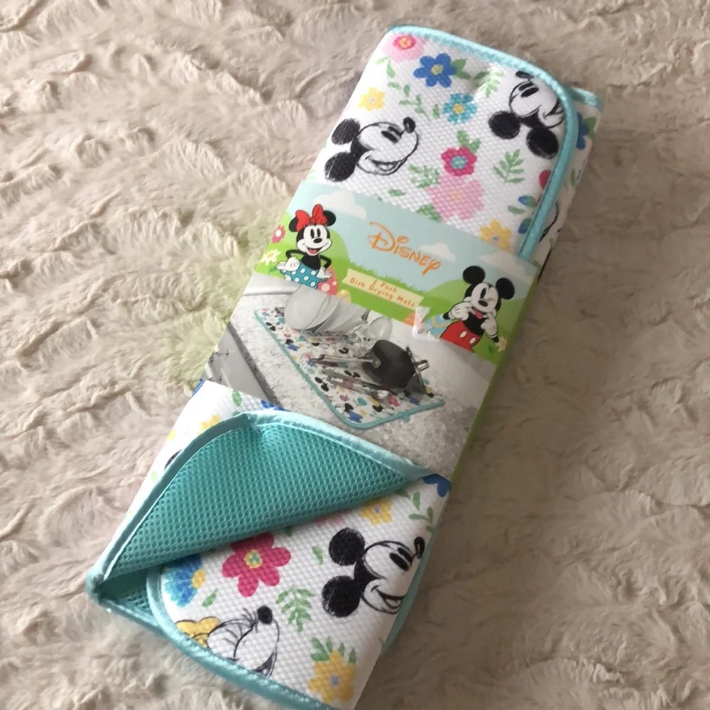 Disney MICKEY Flowers Spring DRYING Mats